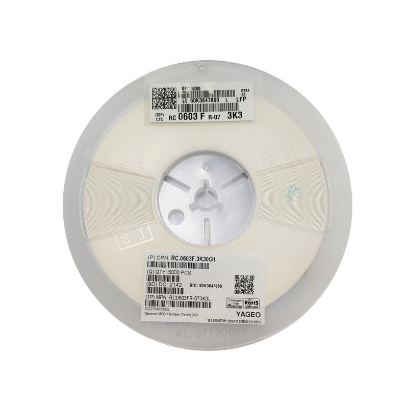 RC0603FR-073K3L Res 0603 SMD Thick Film Chip Resistor 3.3K Ohm 0.1W(1/10W)