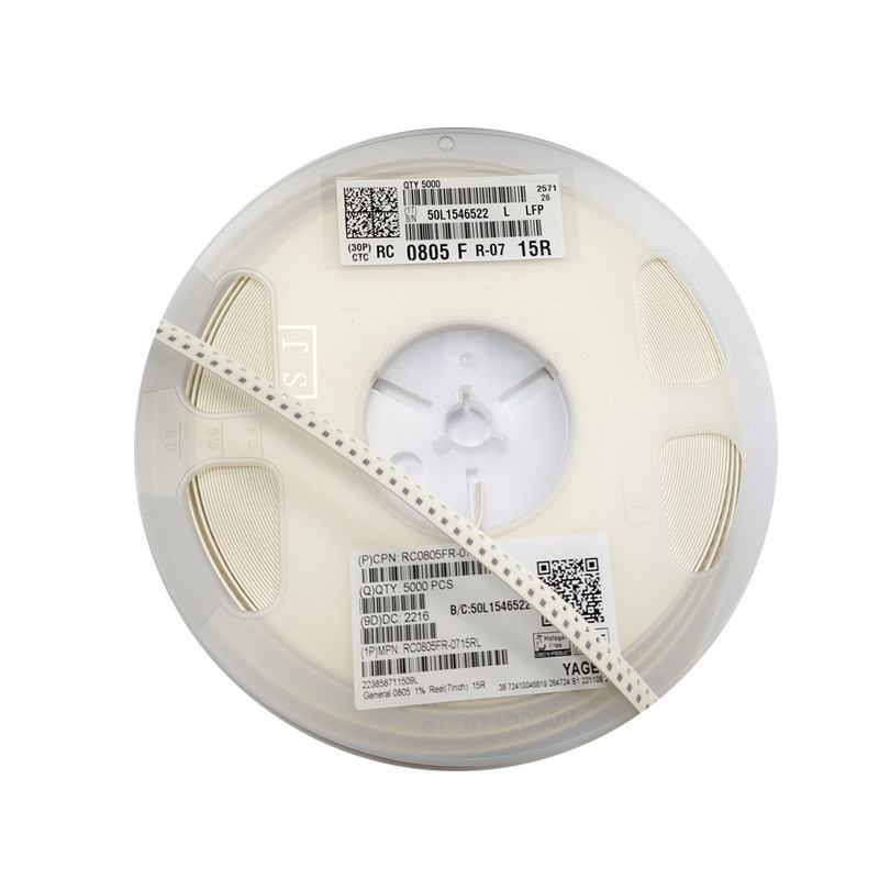 RC0805FR-0715RL YAGEO Thick Film Chip Resistors SMD 0805 15 Ohms 125 MW 1%